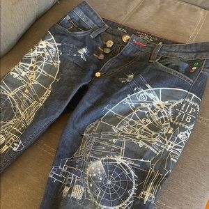 Philipp Plein Designer Jeans For Men